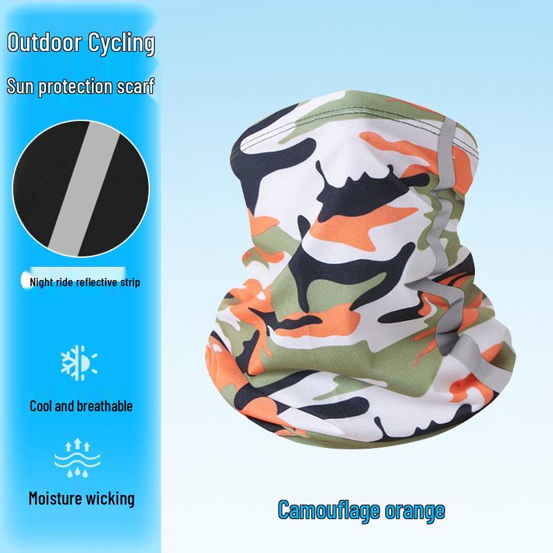 Quick-Dry Multifunctional Sun Protection Scarf for Cycling and Sports