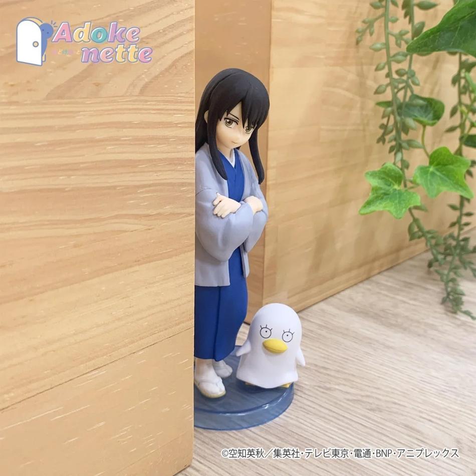 In stock 14CM Anime Gintama Figure Sakata Gintoki Katsura Kotarou Animation Model Toys Gifts Collection Decoration Ornaments