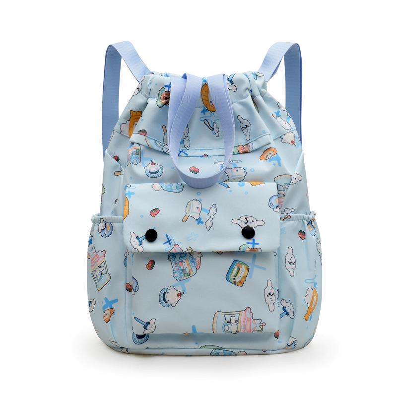 

Унисекс Легкий рюкзак на шнурке для школы, путешествий и репетиторства