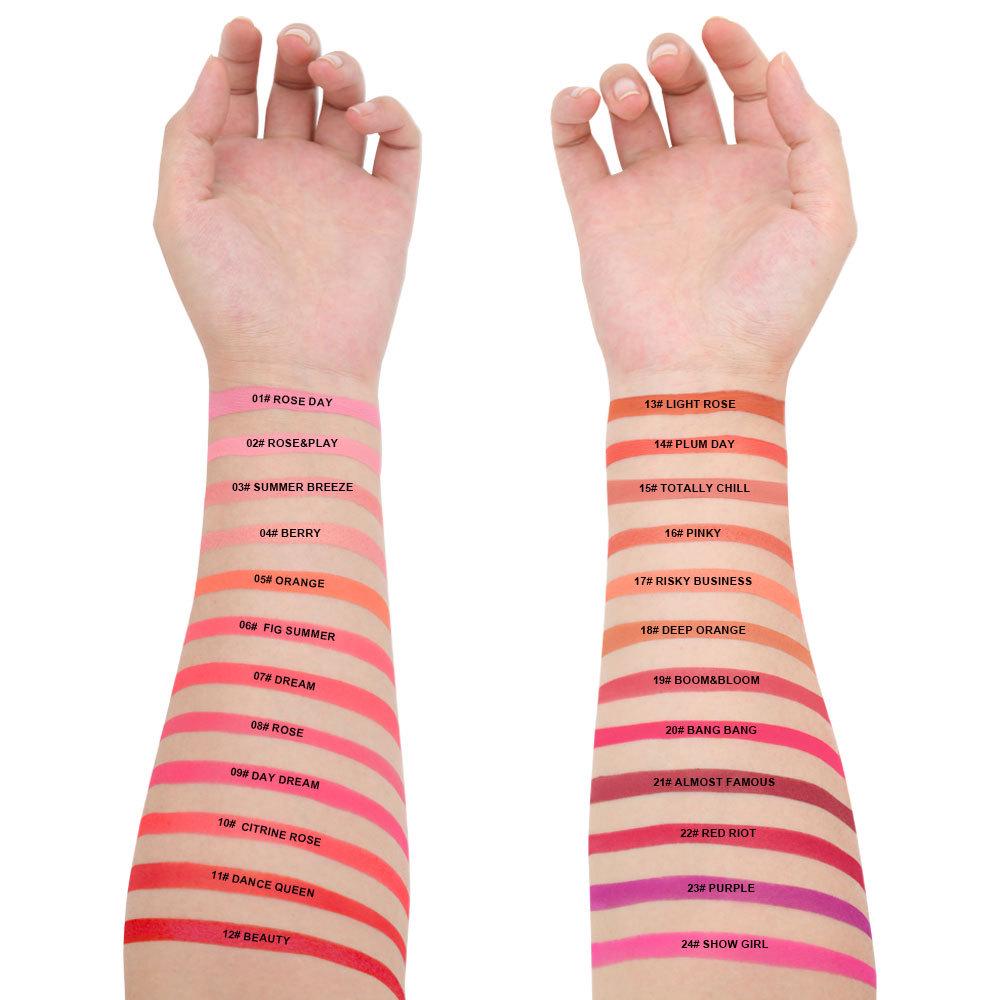Versatile Matte Blush Palette: Low-Saturation, Single-Color Option