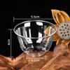 UOSO Disposable Heat-Resistant Plastic Teacups