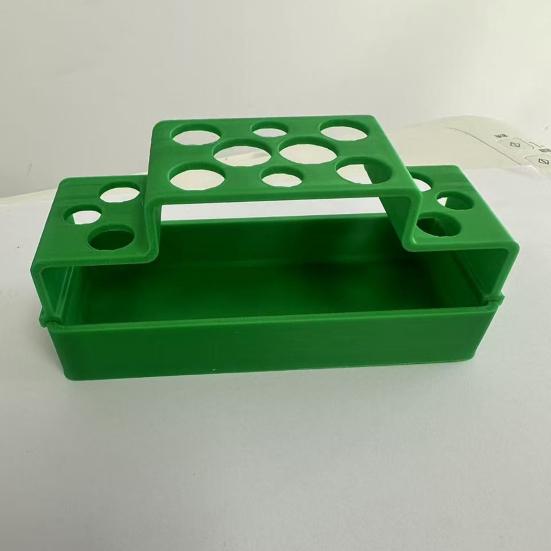 3D Printed Green Onion Planter 14 Holes Green Onion Hydroponic Regeneration Planter Holder Countertop Soilless Planting Box