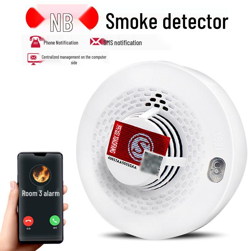 WiFi Smart Smoke Detector - Wireless Alarm and Fire Equipment with Phone Connectivity