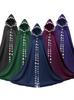 Lace Hooded Cape Cloak Medieval Renaissance Halloween Cosplay Costume