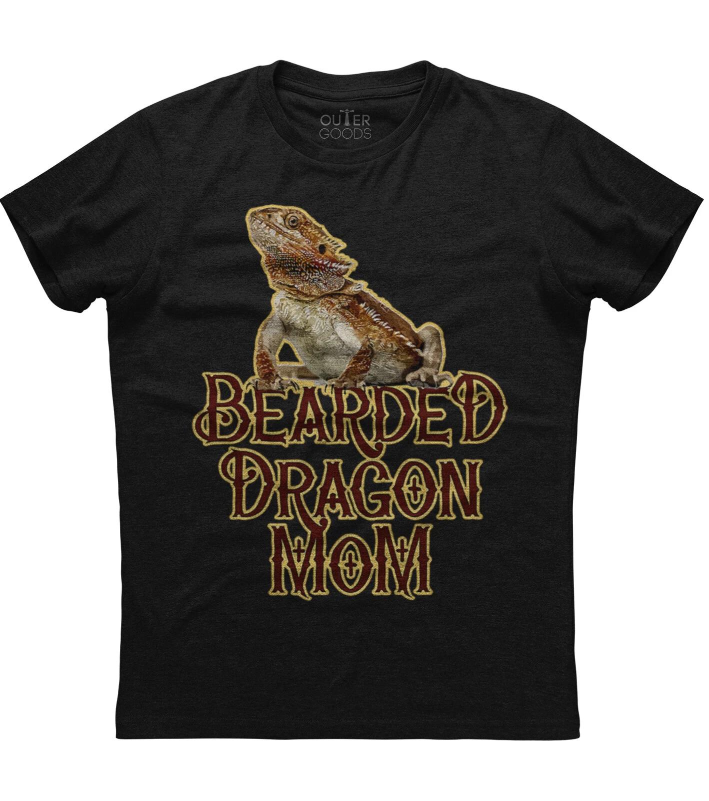 Bearded Dragon Mom New Women s Shirt Cute Animal Lover Pets Top Tee S