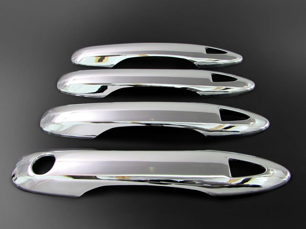 BRIGHTZ Chrome Door Handle Cover Knob for Toyota Harrier Hybrid AXUH80/AXUH85 [PRIUS50-NOBU-FS-A0B3C1] XUH80/XUH85/UH80/UH85/H80/H85 80/85