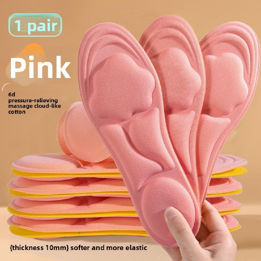 Soft and Cushioned 10mm Breathable Insoles for Men and Women - Ideal for High Heels  Sports Shoes  and Casual Wear