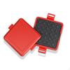 Sandwichtoaster mit Grillmuster Kompakter Klappgrill Tragbar