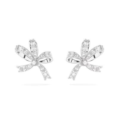 Volta Crystal Stud Earrings Womens