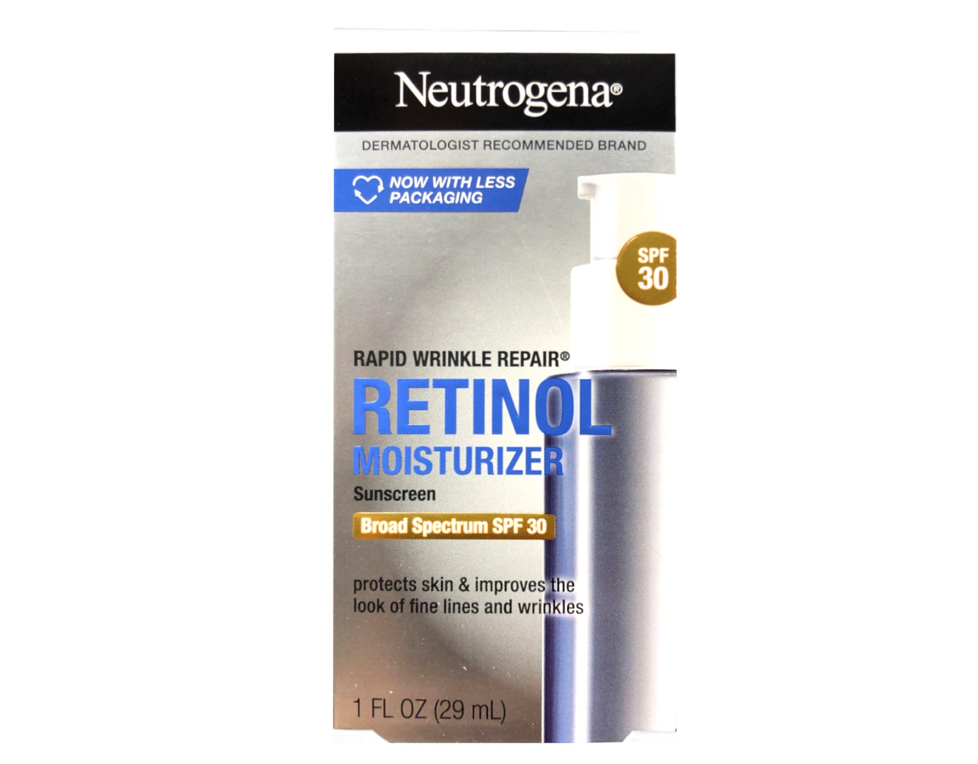 

Увлажняющий крем Neutrogena Rapid Wrinkle Repair SPF 1, 30 унций.
