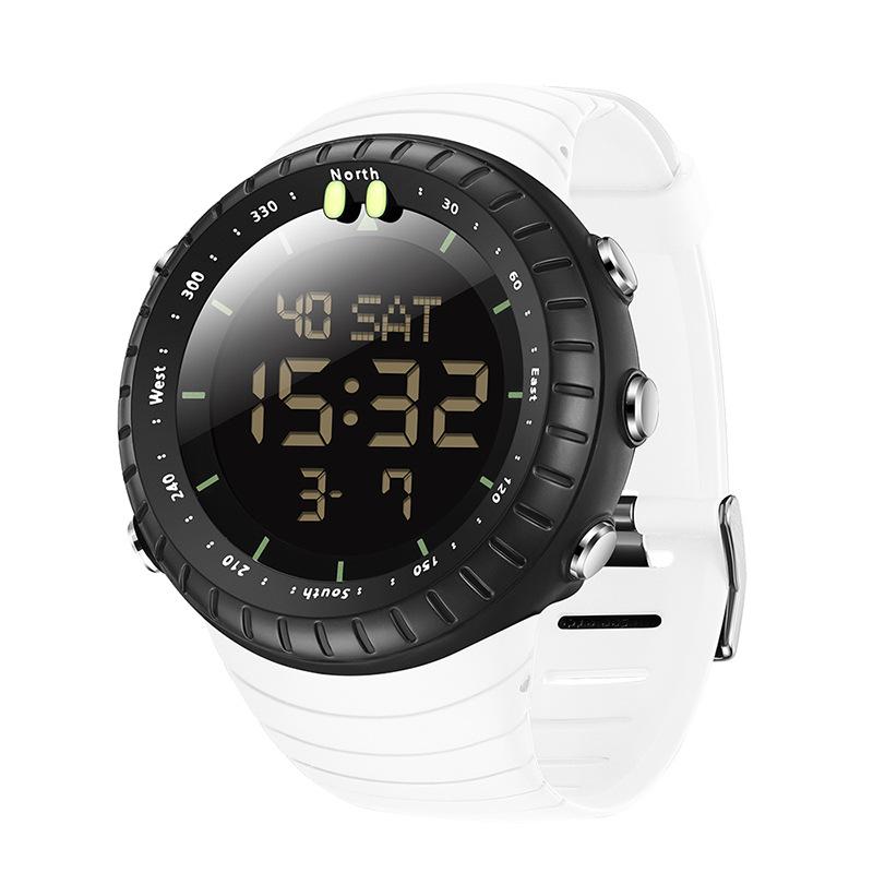 Sanda Cold Light Large Screen Waterproof Digital Sports Watch