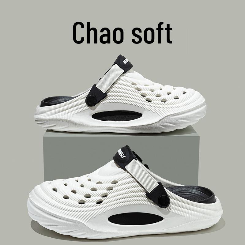 2025 Heren Zomer Strand Sandalen met Dikke Zool en Gesloten Teen