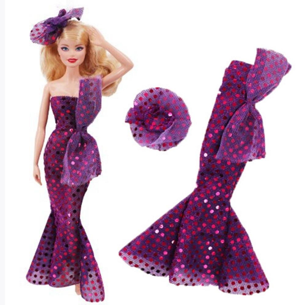 Fashion Doll Elegant Party Fishtail Skirt for 30cm Doll/for 1/6 BJD Dolls/for 11.5" Dolls