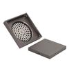 Shallow Water Floor Drain Copper Stainless Steel Odorless Insect Proof Fast Drainage for Bathroom