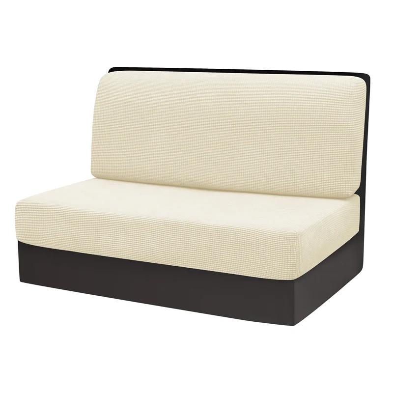 2 Stück/Set Polarfleece Wohnmobilabdeckungen Elastische Spandex Sofabezüge Dehnbare Sitzbezüge Auto Wohnmobil Wohnmobil Dinette Polster Stuhlbezüge