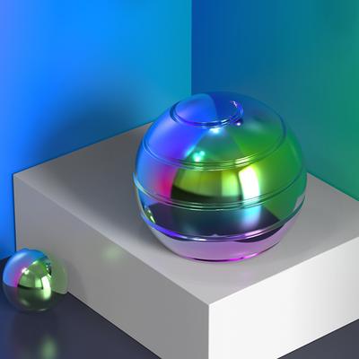 Kinetisches Schreibtisch-Kreiselspielzeug Stressabbau Desktop-Kreiselspielzeug Aluminiumlegierung Fidget Spinner Kugel Dekor Spielzeug Geschenk für Kinder Erwachsene