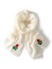 Spring Cashmere 35% Scarf Hand Embroidered flower Scarves Wool Cashmere Women Must Have Light Outer Shawl Fall Present 150*30cm