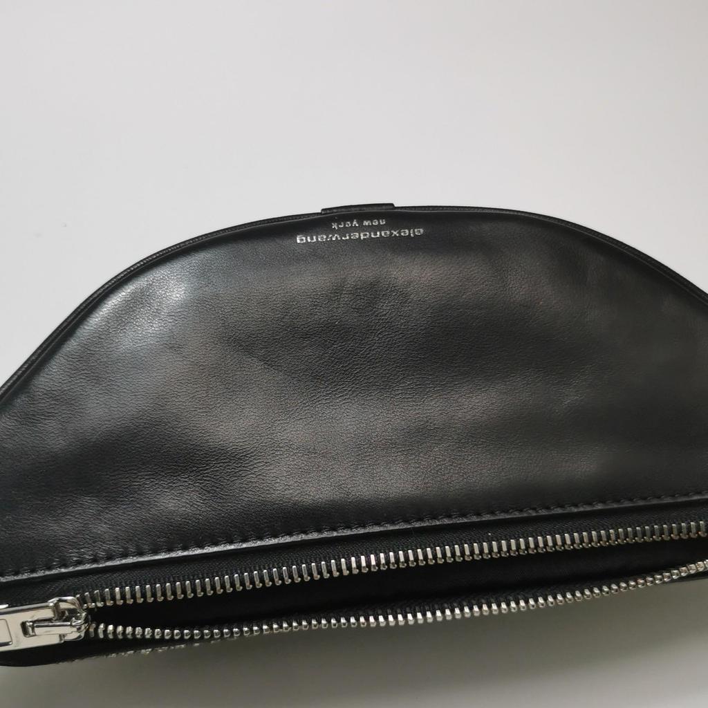 [Gebraucht] Attica Serie Verstellbare Strassstein-Kette Interne Leder-Logo-Verzierung Rindsleder und Schaffell Mini-Schultertasche Crossb - Ausgezeichnet #1JYQ1X4