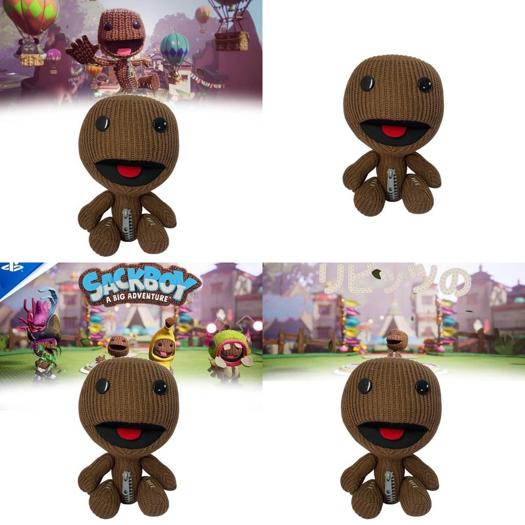 Little Big Planet Sackboy Plush Toy 25cm Fabric Stuffed Animal For Kids