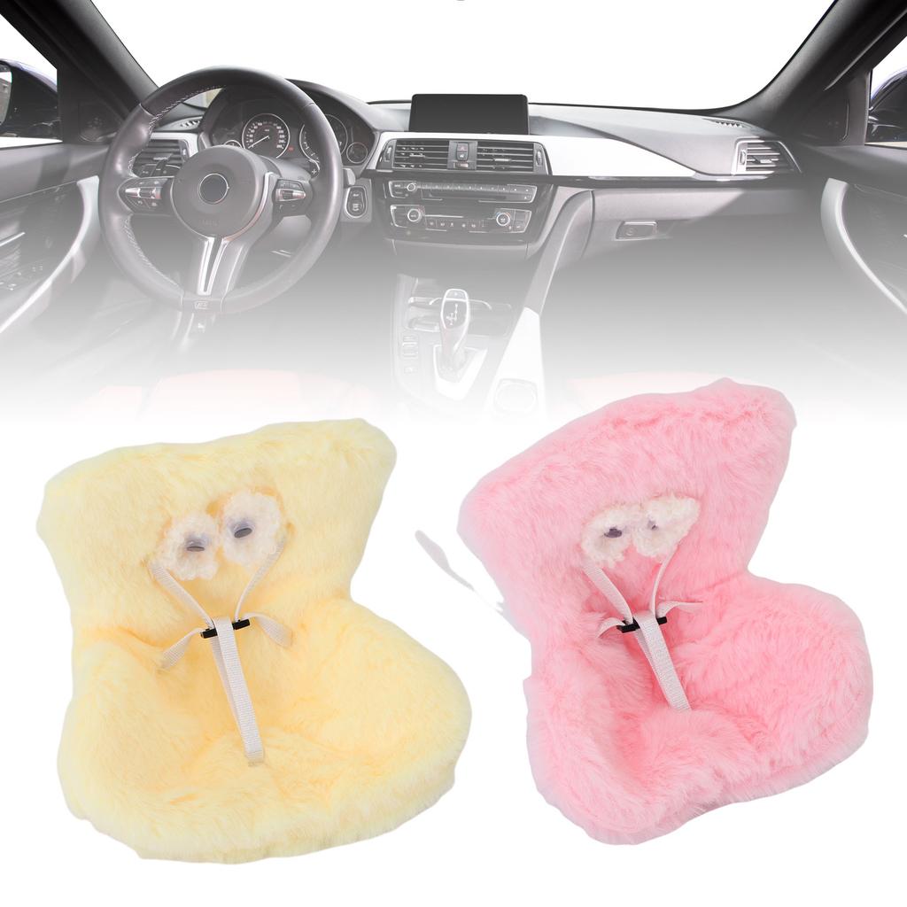 Doll Car Seat for Car Air Vent Cute Functional Soft Furry Safety Car Seat Ornament Decoration Displa