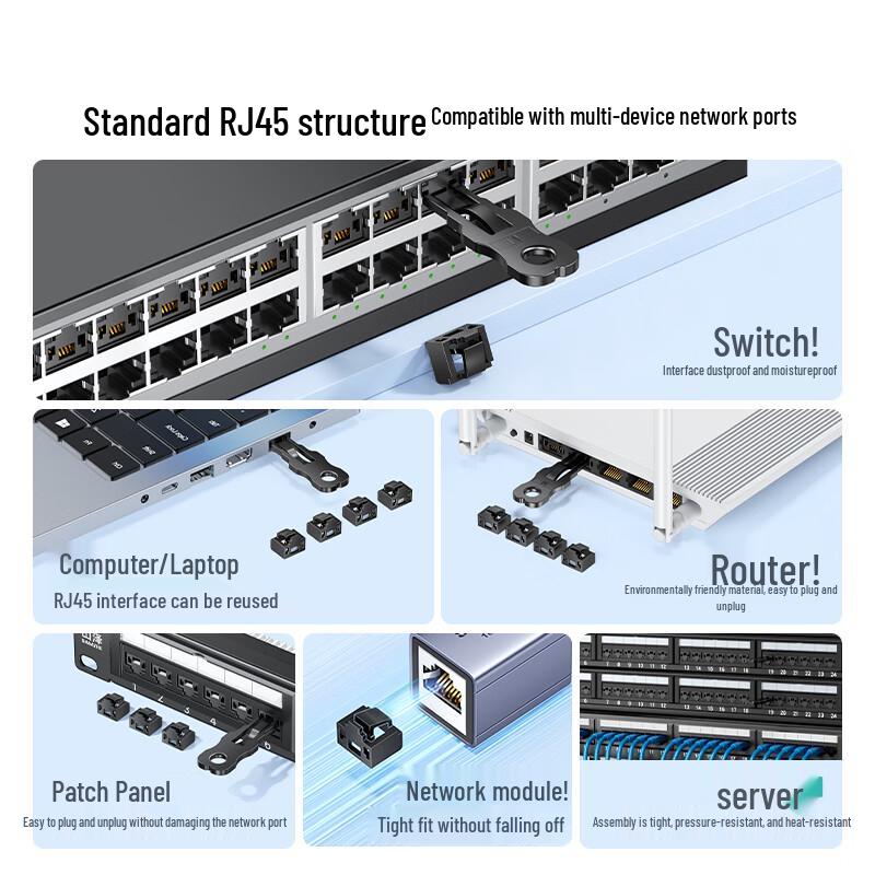ShanZhe RJ45 Network Port Security Lock