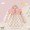 Autumn Waterproof Princess Coverall: Stylish, Stain-Resistant Protective Dress for Girls