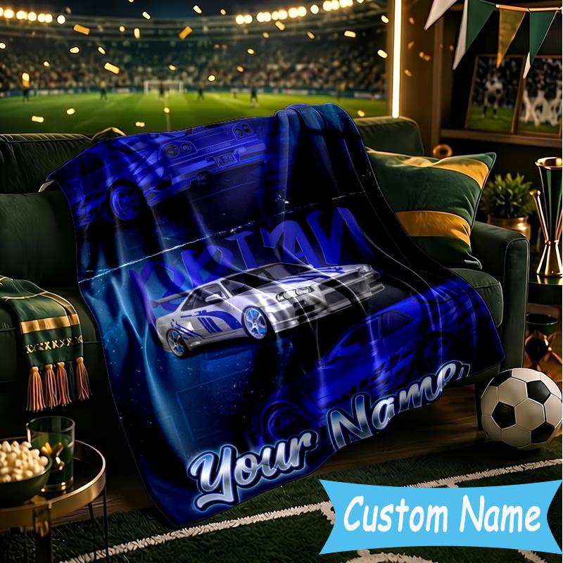 Custom Personalized Blanket Skyline GT-R Soft Throw Blanket, Suitable for Family and Friends, Sofa Blanket,Home Decor Christmas gift