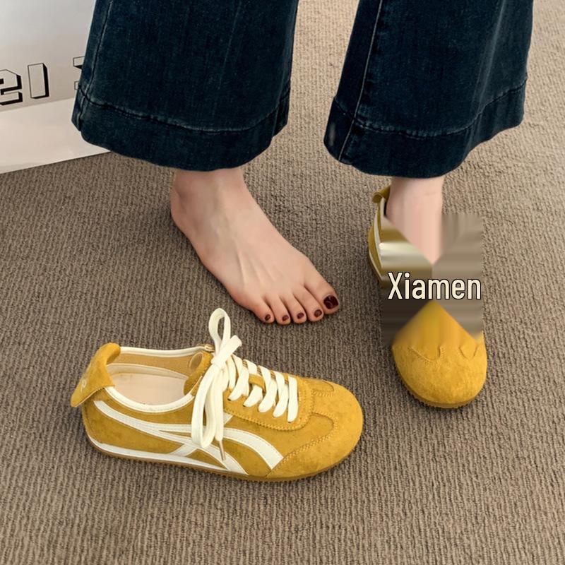 Damen 2025 Retro Deutsch Forrest Gump Inspirierte Trainingsschuhe - Flache Sohle, Vielseitig & Stilvoll Herbst Freizeit-Sneakers