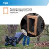 Nylon Wood Chipper Bag Heavy Duty Wood Chipper Collection Bag Universal Bag  Leaf Collection