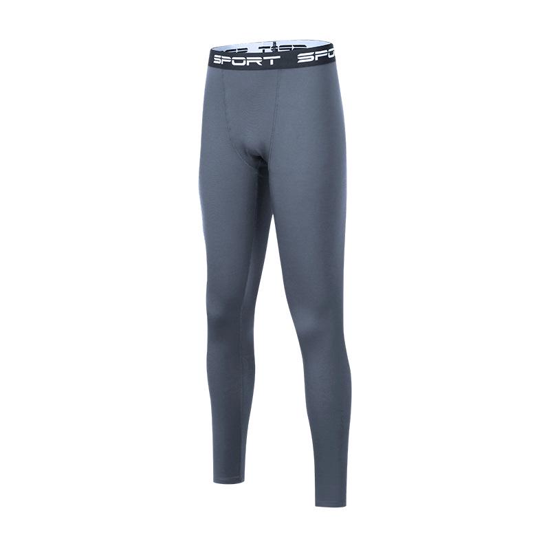Unisex Fleece-Lined Thermal Slim-Fit Pants for Autumn/Winter - Stylish Base Layer & Sports Tights