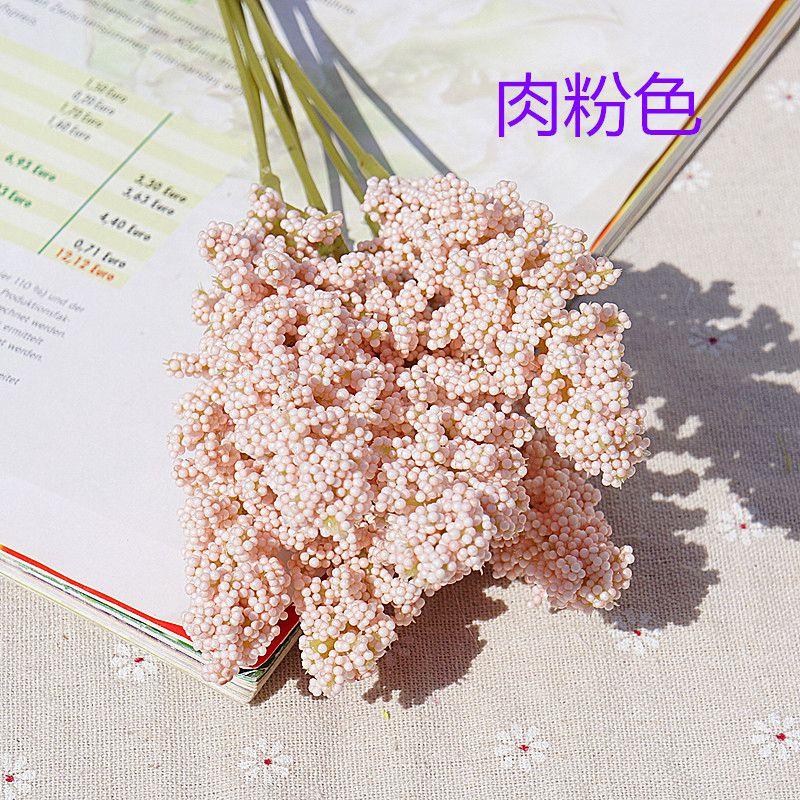 

PE Lavender Artificial Plants Vases Home Room Decoration Wedding Decorative Fake Flowers Bridal Accessories Clearance Festival 1pc