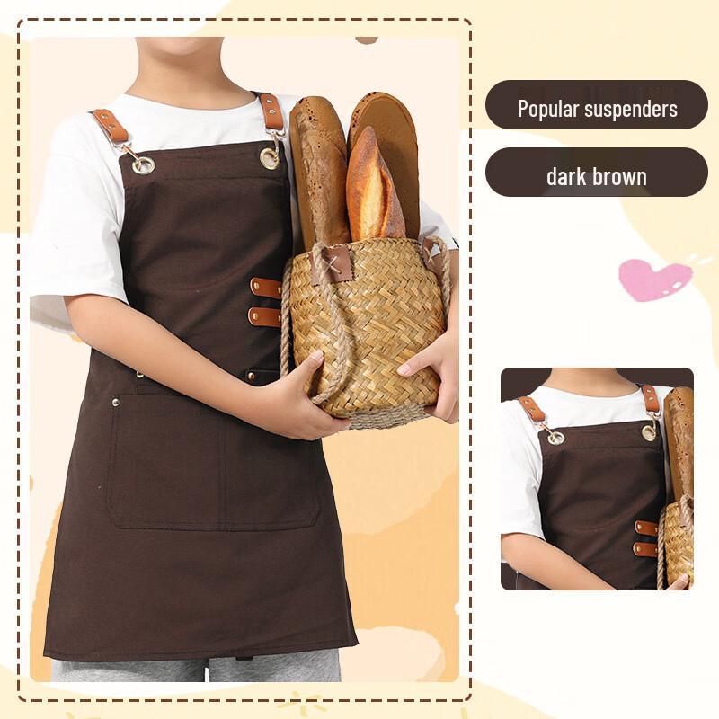 Children s Splash-Proof Canvas Apron Set