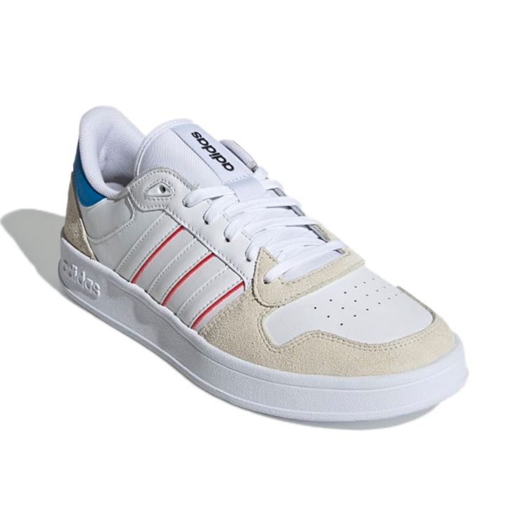 Adidas Neo Breaknet Plus Casual Durable Low-Top Skate Shoes Men Sneakers White GW5588