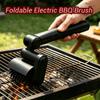Efficient Electric Grill Brush Detachable Barbecue Cleaner Tools Grill Cleaning Brush  Camping