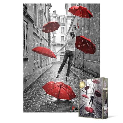 Secret of the Red Umbrella - 500 Piece Jigsaw Puzzle, Popular Korean Puzzle