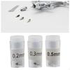 3 Pcs Airbrush Nozzle for Painting Machine Needle 0.2/0.3/0.5mm Kit Professional