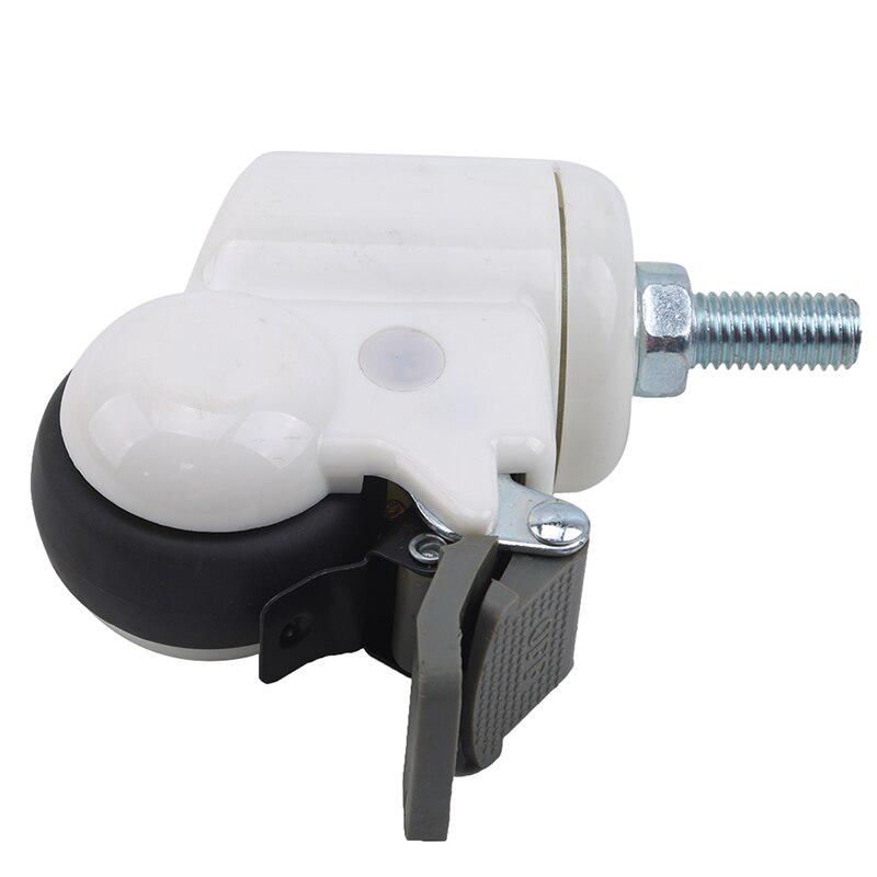 Durable TPR 3 Inch 360 Degree Rotating Mute Caster Wheels Universal