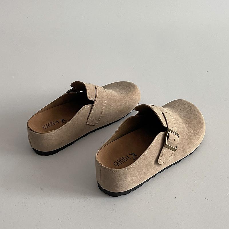 

Туфли Baotou женские весна новые популярные ретро мода небольшая внутренняя высота увеличение универсальная обувь 40 бежевый