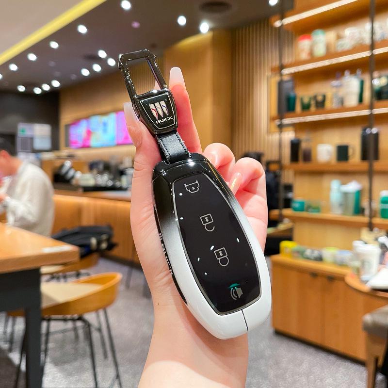 Compatible Key Case for 2026 Buick Vision L7 Model - Remote Control Shell with Buckle