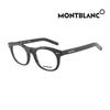 Eyeglass Frames MB0229O 001 Round Horn-rimmed Glasses for Women and Men