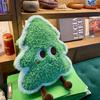 Cartoon Christmas Tree Pillow Christmas Decoration Plush Toy Doll Living Room Sofa Ornament Doll Cushion
