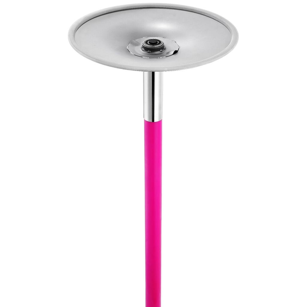Professionell Dansstång, Roterande Statisk Dansstångskit, Bärbar Avtagbar Stång, 40 mm Kraftig Rostfri Stålstav, Höjdjusterbar Fitness