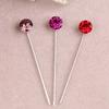 30PcsSet Colorful Crystal Snag Hijab Safe Pins Women Muslim Rhinestones Brooches