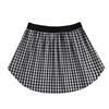 Fashion Women Shirt Extenders Fake Skirts Shirt Tail Irregular Skirt Blouse Tail Hem Detachable Underskirt Sweater Hemline