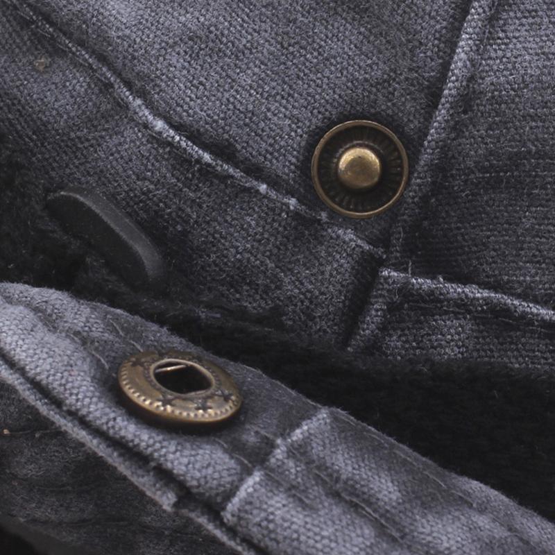 Baumwolle mit Kinnriemen Boonie Cap für Damen und Herren, UV-Schutz, Angeln, Wandern, Eimerhut, breite Krempe, Sonnenhüte, Fischerhüte