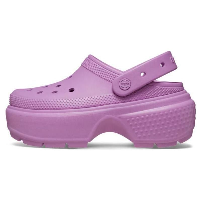 Crocs Comfortable Round Toe Clogs Unisex Footwear Pink 209347-6WQ