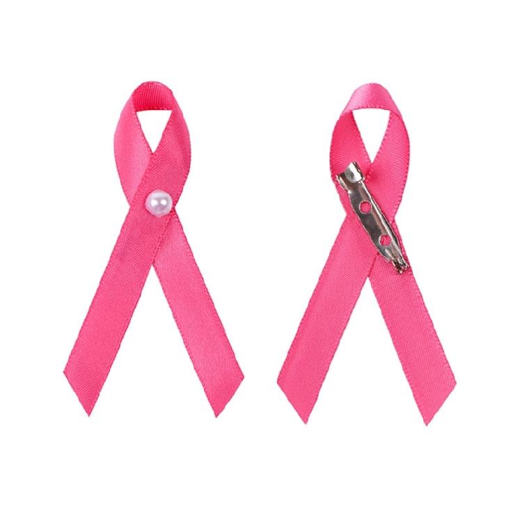 200 Pack Pink Ribbon Pins Health Awareness Pins Brooch Lapel Pin Ribbon Corsage