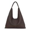 Soft Genuine Leather Women's Slouchy Tote Bag Large Capacity Zency