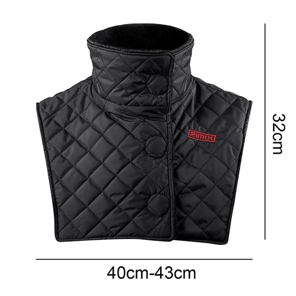 

Мотоциклетный шейный платок, защитный шарф, зимний, теплый, ветрозащитный, водонепроницаемый, для езды на лыжах, велоспорта, спортивного снаряжения чёрный