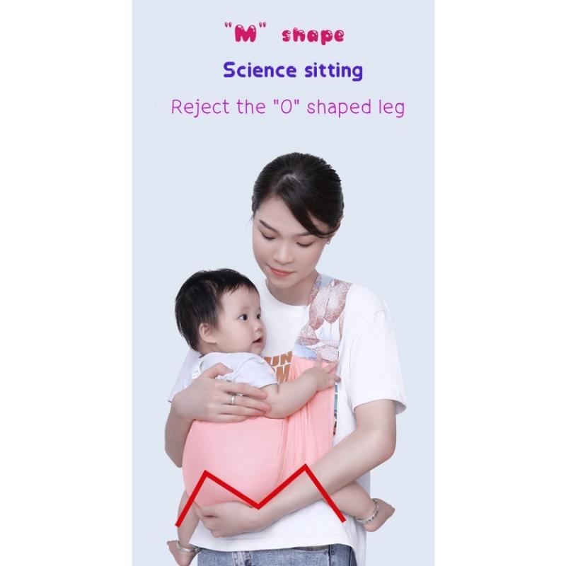 Adjustable breast-feeding Convenient Wrap Cotton Carrier Backpack Multifunction Baby Carrier Sling